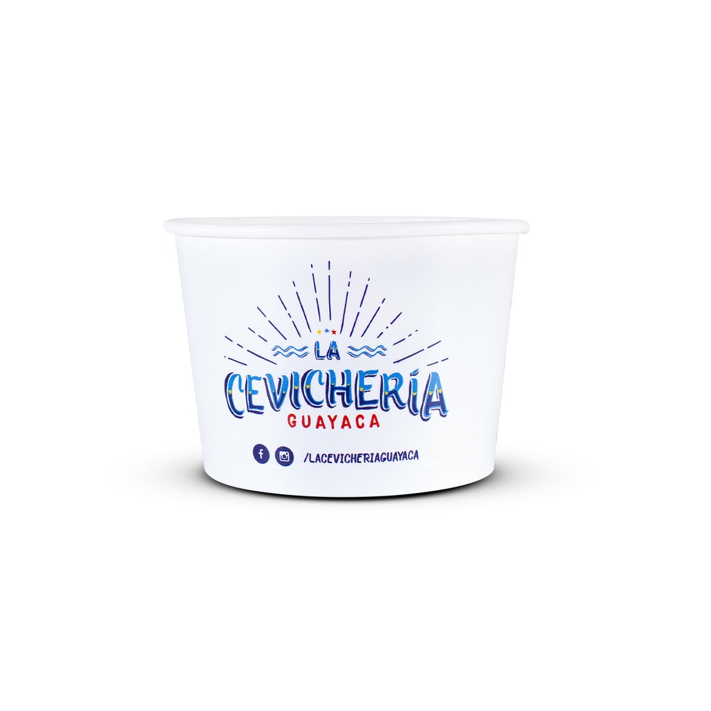 Tarrina 32 Oz Cevicheria Guayaca