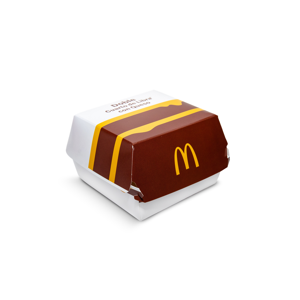 Caja 1/4 De Libra Doble - McDonald's