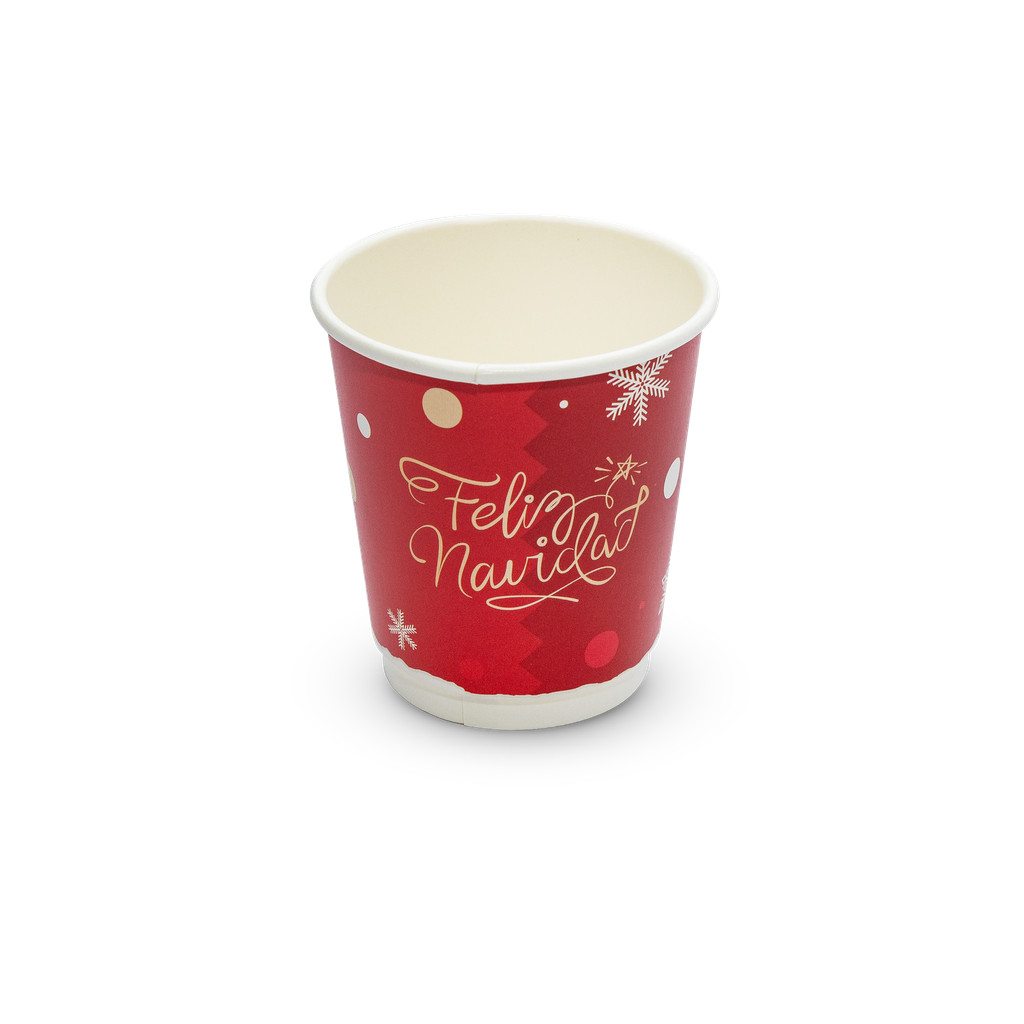 Double wall paper cup 9 Oz - Christmas