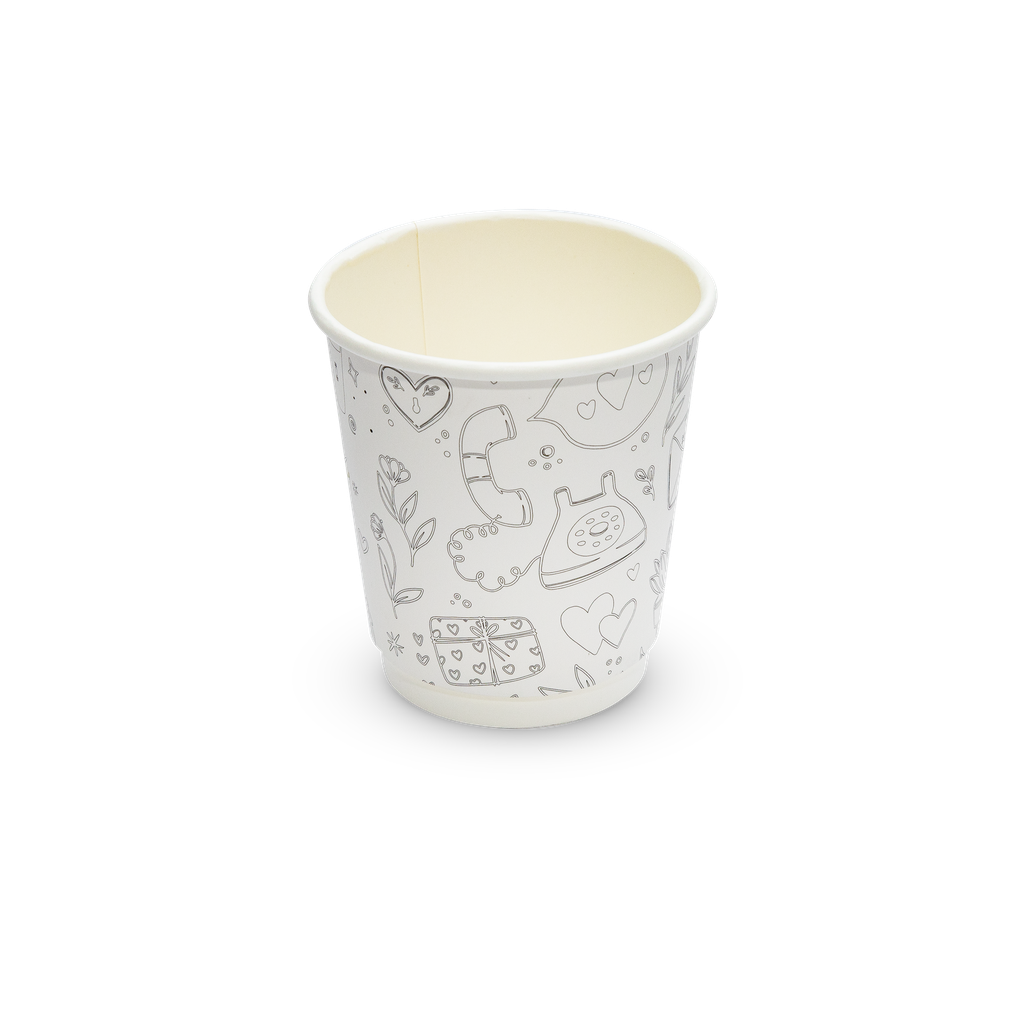 Vaso Bebida Caliente Doble Pared 9 oz To Paint