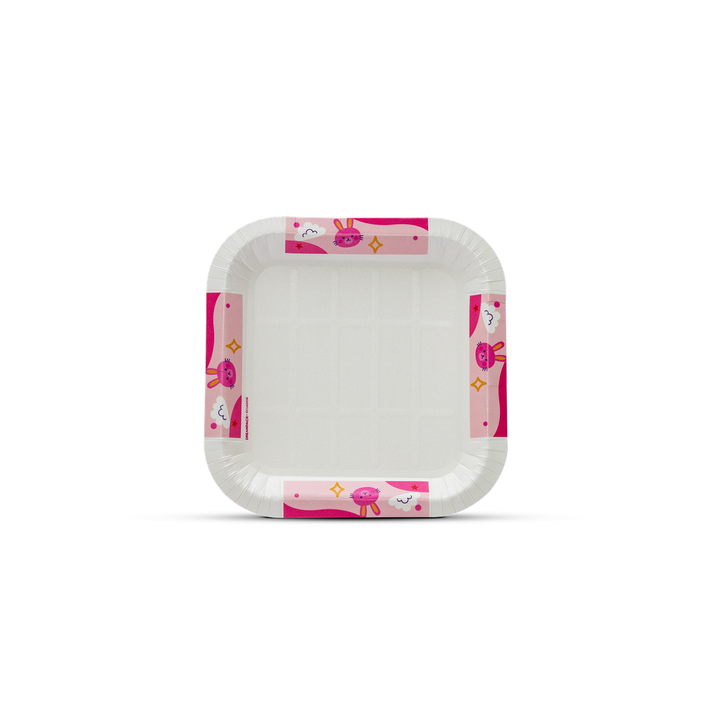 Paper plate 6 in -  Party Girls