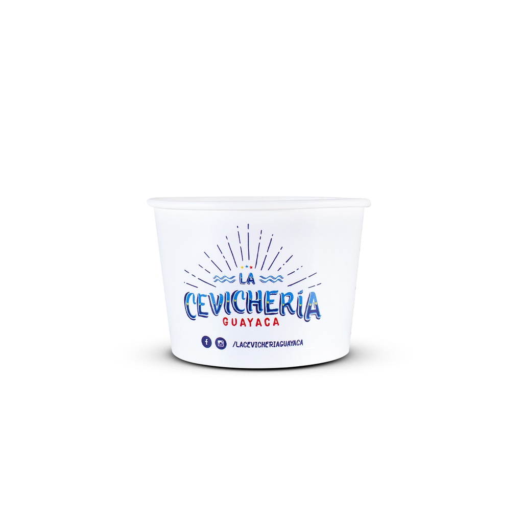 Tarrina 16 Oz Cevicheria Guayaca