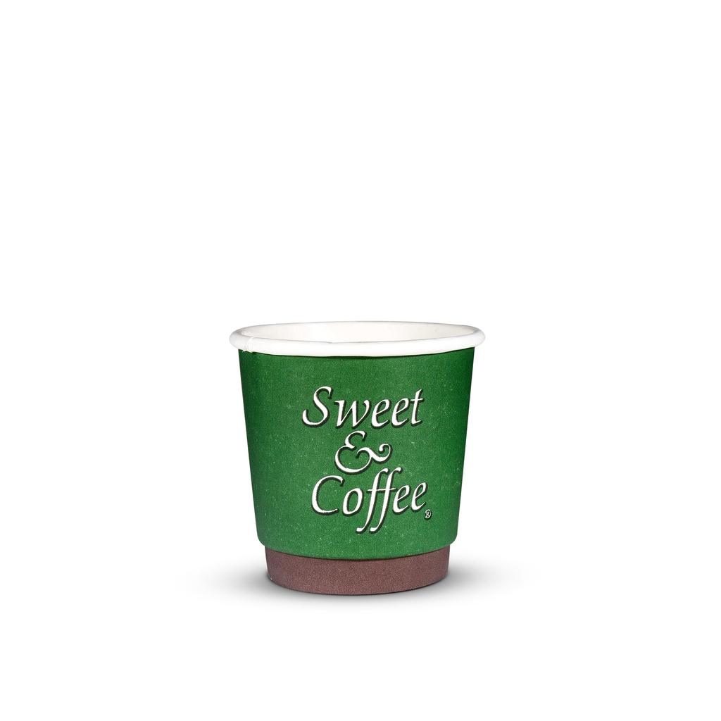Vaso Doble Pared 4 Oz - Sweet &amp; Coffee