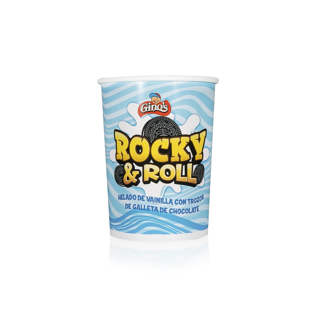 Envase Bebida Fría 1 Lt Rocky &amp; Roll Icecream