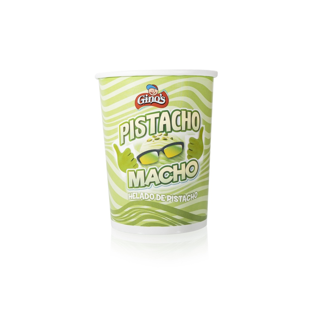 Envase Bebida Fría 1 Lt Pistacho Macho Icecream