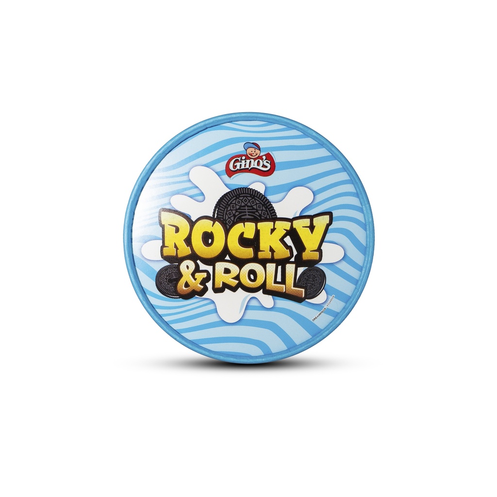 Tapa De Papel 1 Lt Rocky &amp; Roll Icecream