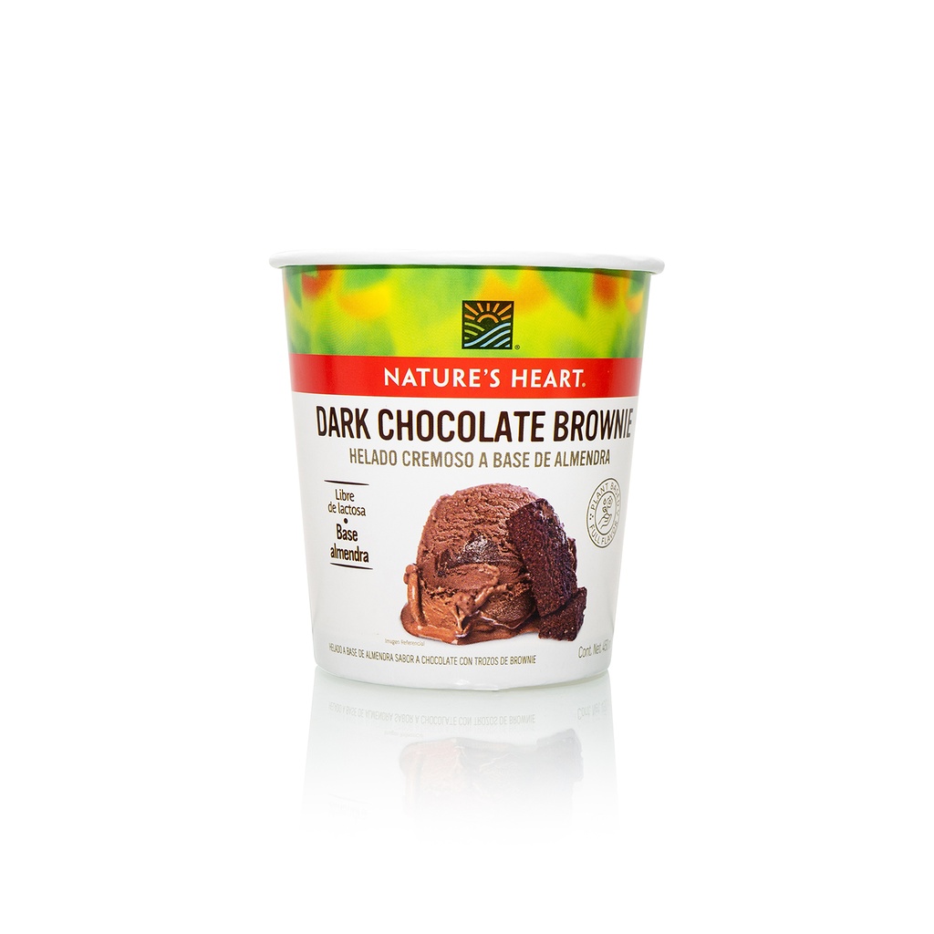 Envase Para Congelado 1/2 Litro - Nature's Hearts Dark Chocolate