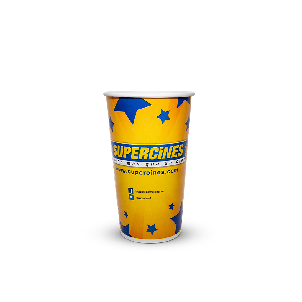 Vaso Bebida Fría 16 Oz - Supercines