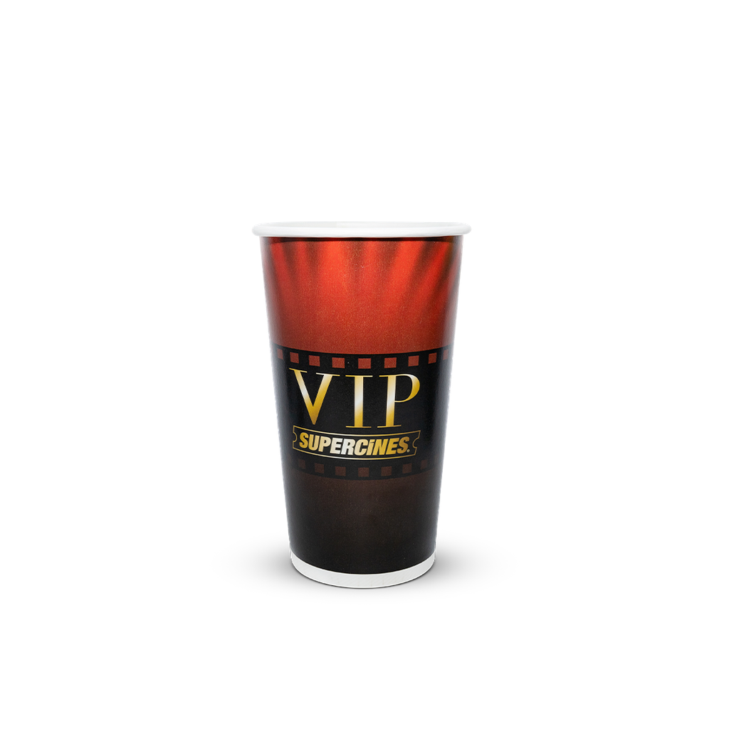 Vaso Bebida Fría 16 Oz Supercines Vip