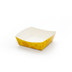 Square paper food tray  - Fast food