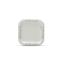 Plato Cuadrado 6" -  School Kids