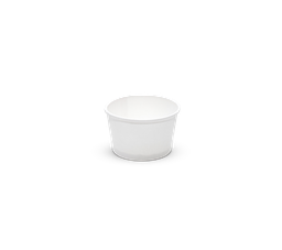 Paper food container 4 Oz (no printed)