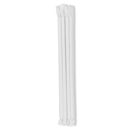 Paper straw white wrapped - 0.23" x 7.75"