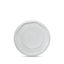 Tapa Plástica Mini Buckets 44 Oz Blanca (Im)