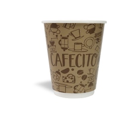 Double wall paper cup 12 Oz "Cafecito"
