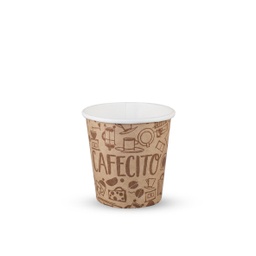 Double wall paper cup 4 Oz "Cafecito"